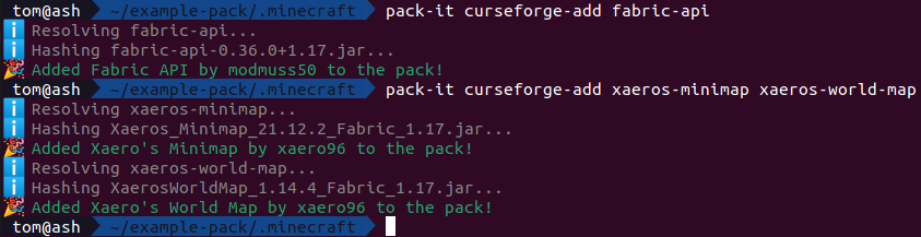 pack-it curseforge-add